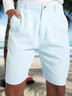 Cotton Plain Casual Bermuda