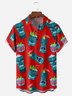 Tiki Chest Pocket Short Sleeve Hawaiian Shirt