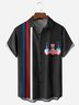 American Gnomes Chest Pocket Short Sleeve Bowling Shirt