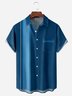 Basic Chest Pocket Short Sleeve Bowling Shirt