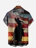 Western Cowboy Chest Pocket Short Sleeve Shirt