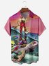 Sea Turtle Chest Pocket Short Sleeve Hawaiian Shirt