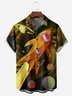 Art Rocket Chest Pocket Short Sleeve Casual Shirt
