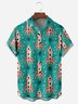 Art Rocket Chest Pocket Short Sleeve Casual Shirt