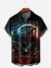 Independence Day Chest Pocket Short Sleeve Shirt