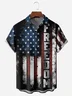 America Freedom Chest Pocket Short Sleeve Casual Shirt