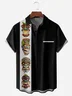 TIKI Chest Pocket Short Sleeve Bowling Shirt