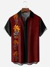 Tiki Chest Pocket Short Sleeve Bowling Shirt