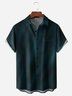 Gradient Pattern Chest Pocket Short Sleeve Shirt