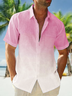 Hardaddy Gradient Color Short Sleeve Resort Shirt