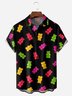 Gummy Bear Pocket Short Sleeve Casual Shirt