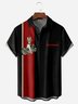 Beauty Moto Chest Pocket Short Sleeve Bowling Shirt