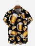 Beer Chest Pocket Short Sleeve Hawaiian Shirt