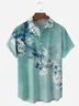 Japanese Culture Sakura Chest Pocket Short Sleeve Hawaiian Shirt