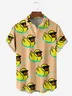 Cool Duck Chest Pocket Short Sleeve Hawaiian Shirt