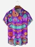 Halloween Chest Pocket Short Sleeve Shirt