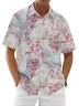 Eagle Chest Pocket Short Sleeve Casual Shirt