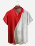 Christmas Chest Pocket Short Sleeve Shirt