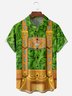 Christmas Cosplay Chest Pocket Short Sleeve Casual Shirt