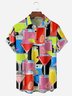 Cocktail Chest Pocket Short Sleeve Hawaiian Shirt