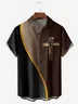 Cross Chest Pocket Short Sleeve Casual Shirt