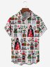 Christmas Chest Pocket Short Sleeve Shirt