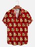 Christmas Duck Short Sleeve Aloha Shirt