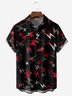 Lightning Chest Pocket Short Sleeve Casual Shirt