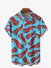 Lobster Chest Pocket Short Sleeve Casual Shirt