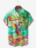 Hardaddy Party Shirts It's 5 O'Clock Somewhere Parrot Chest Pocket Short Sleeve Hawaiian Shirt
