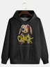 Cartoon Rabbit Hoodie Sweatshirt
