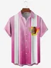 TIKI Chest Pocket Short Sleeve Bowling Shirt