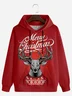 Christmas Reindeer Casual Hoodie
