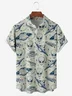 Alien Chest Pocket Short Sleeve Hawaiian Shirt