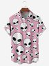 Alien Chest Pocket Short Sleeve Casual Shirt