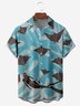 Mermaid Manta Chest Pocket Short Sleeve Hawaiian Shirt