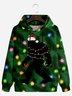 Christmas Lights Wildman Casual Hoodie