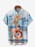 Ocean Beauty Chest Pocket Short Sleeve Hawaiian Shirt