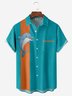 Hardaddy Dolphin Chest Pocket Short Sleeve Bowling Shirt