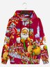Christmas Santa Claus Casual Hoodie