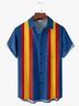 Hardaddy Football Chest Pocket Short Sleeve Bowling Shirt