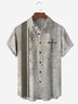 Hardaddy Faith Cross Chest Pocket Short Sleeve Bowling Shirt