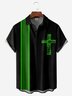 Cross Chest Pocket Short Sleeve Bowling Shirt