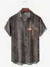 Cross Chest Pocket Short Sleeve Casual Shirt