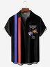 Hardaddy Mexican Culture Chest Pocket Short Sleeve Bowling Shirt