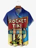 Hardaddy TIKI Chest Pocket Short Sleeve Casual Shirt