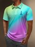 Moisture-wicking Ombre Beacon Golf Polo Shirt