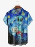 Hardaddy Alien Chest Pocket Short Sleeve Casual Shirt