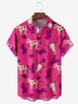 Cow Cactus Hawaiian Shirt By Andreea Dumuta