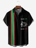 Moisture-wicking Music Chest Pocket Bowling Shirt